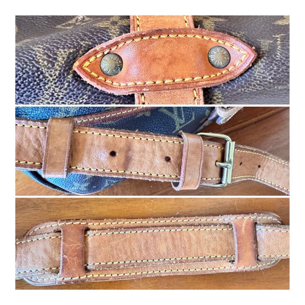🎉SOLD🎉LOUIS VUITTON SAUMUR 35 SHOULDER MESSENGER BAG - Picture 10 of 15